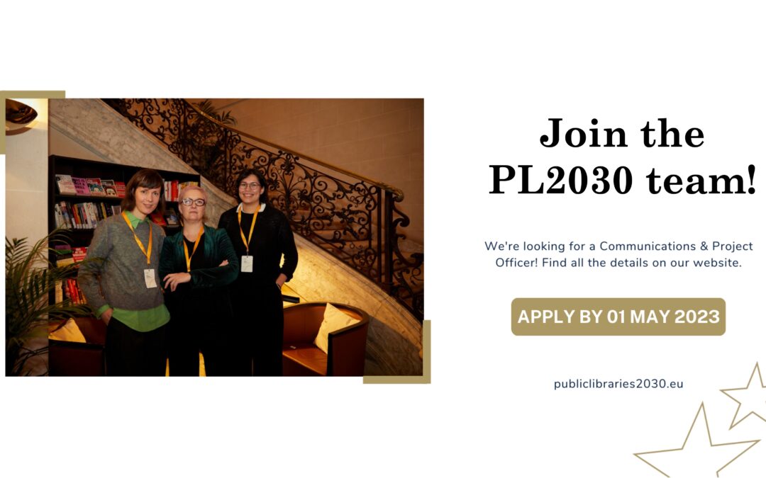 PL2030 is hiring! Could you be our next team member?
